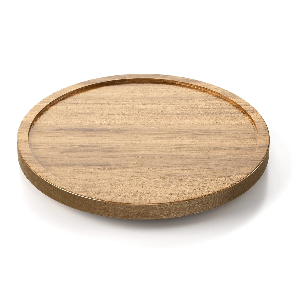 9-Inch Wooden Lazy Susan Turntable