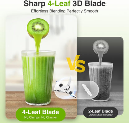 Personal blender with 3 portable 22oz cups
